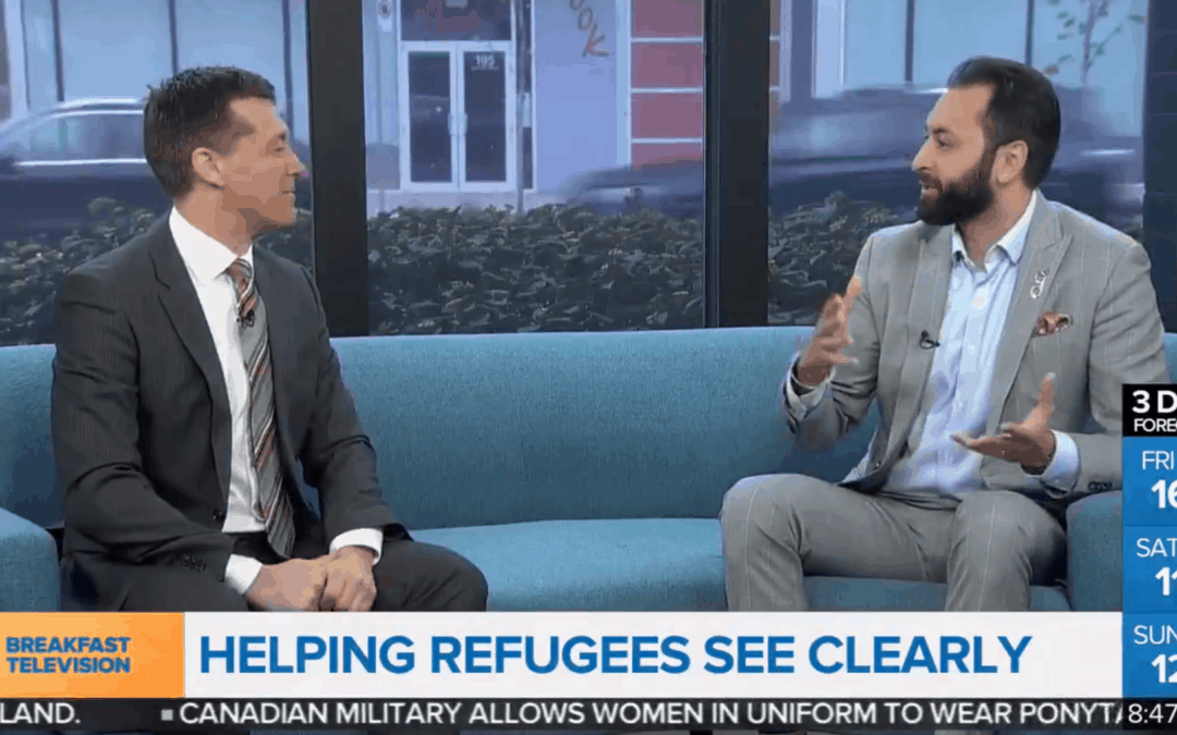 Dr. Harbir Sian Helps Provide Eye Care to Syrian Refugees